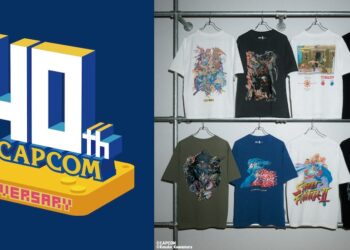 UNIQLO จะวางจำหน่ายเสื้อยืด UT คอลเลคชันพิเศษ ฉลองครบรอบ 40 ปี Capcom ปลายเดือนมีนาคมนี้