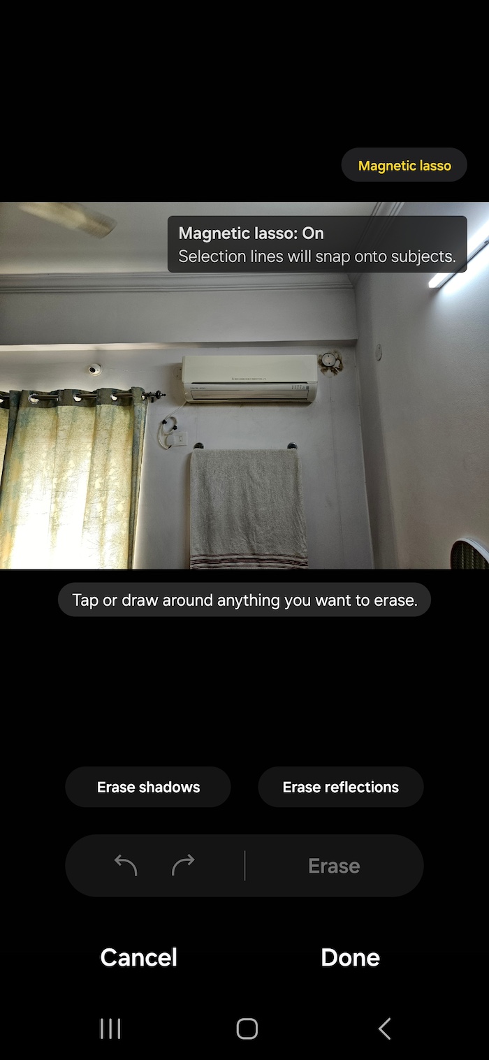 Samsung Photo Editor ได้รับฟีเจอร์ Lasso ช่วยให้ลบวัตถุที่ไม่