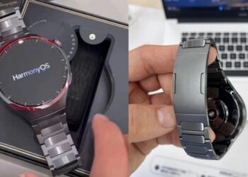HUAWEI Watch 4 Pro Space Exploration ตัวเรือนไทเทเนียม ถูกปล่อยภาพหลุดออกมาแล้ว