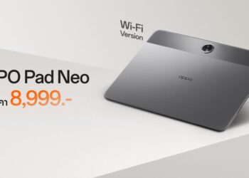 ออปโป้เตรียมวางจำหน่าย OPPO Pad Neo Wi-Fi Version พร้อมให้คุณจอยทุกความสนุกเหนือระดับไปอีกขั้น ในราคาเพียง 8,999 บาท 