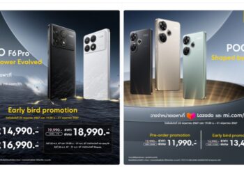POCO F6 และ F6 Pro เปิดรับจองในไทยแล้ว ราคาเริ่มต้น 11,990 บาท