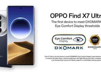 OPPO Find X7 Ultra เป็นรายแรกที่ได้รับเครื่องหมาย DXOMARK Eye Comfort Display