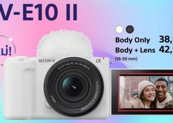 Sony ไทยเปิดตัว ZV-E10 II กล้อง APS-C รุ่นใหม่ล่าสุด เปิดจอง 19 กรกฎาคม ถึง 4 สิงหาคมนี้ ราคาเริ่มต้น 38,990 บาท