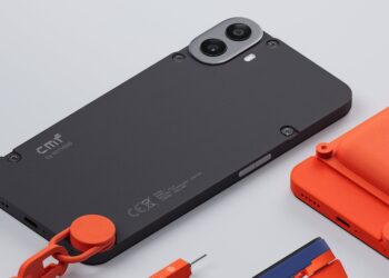 CMF Phone 1 เผยดีไซน์ด้านหลังเต็มๆ ออกมาแล้ว สามารถถอดเปลี่ยนได้ง่าย มีให้เลือก 4 สี