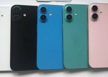 ภาพหลุดเผยโฉมเครื่องดัมมี่ iPhone 16 ทั้ง 5 สี