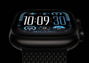 Apple Watch Ultra 2 ที่สุดของนาฬิกาสปอร์ตและการผจญภัย มาในผิวสัมผัสไทเทเนียมดำใหม่ที่โดดเด่น และสายแบบ Milanese Loop ไทเทเนียมใหม่ ในราคาเริ่มต้นที่ 29,900 บาท