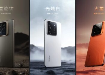 realme GT 7 Pro จะมีให้เลือกอย่างน้อย 3 สี Stellar Titanium, Pure White และ Mars Exploration Edition