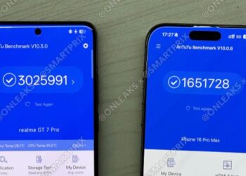 realme GT7 Pro ที่มาพร้อมชิป Snapdragon 8 Elite ทำคะแนนได้สูงกว่า iPhone 16 Pro Max บนแอป AnTuTu