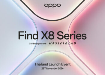 OPPO เตรียมเปิดตัว OPPO Find X8 Series สมาร์ตโฟนแฟลกชิปรุ่นล่าสุด มาพร้อมประสบการณ์ซูมเหนือระดับ! ในไทย 22 พฤศจิกายน นี้