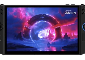 Lenovo Legion Go จะได้รับการรีเฟรชด้วยจอแสดงผล OLED มาพร้อมฐานรองคอนโทรลเลอร์สำหรับโหมด FPS