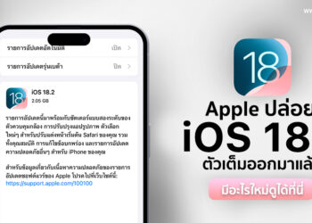 Apple ปล่อย iOS 18.2 และ iPadOS 18.2 ตัวเต็มออกมาแล้ว มีอะไรใหม่ดูได้ที่นี่