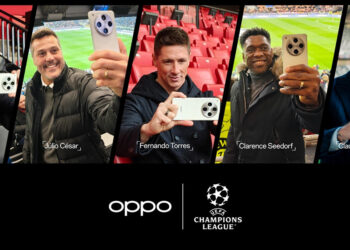 OPPO Find X8 Pro จับภาพช่วงเวลาประวัติศาสตร์ใน UEFA Champions League กลายเป็นสมาร์ตโฟนคู่ใจของนักเตะและแฟนบอล