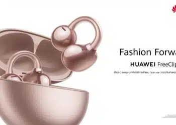 HUAWEI FreeClip แรงไม่หยุด! เตรียมเปิดตัวสีใหม่ Rose Gold เผยความหรูหราผสานดีไซน์ที่ใช้งานง่ายหูฟังไร้สายที่ต้องมีสำหรับทุกไลฟ์สไตล์