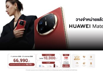 สมาร์ทโฟนพับได้สุดล้ำที่ผสมผสานการออกแบบแห่งอนาคตเข้ากับประสิทธิภาพความแข็งแรงเหนือชั้น HUAWEI Mate X6 วางจำหน่ายแล้ววันนี้!!