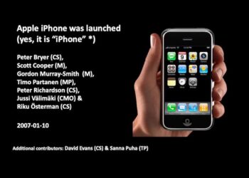 ทีมงาน Nokia มองเห็นภัยคุกคามครั้งใหญ่ หลังจาก iPhone เปิดตัวครั้งแรกในปี 2007
