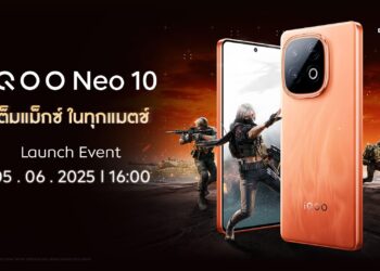 iQOO Neo 10 เตรียมเปิดตัวในไทยพร้อมจัดให้แบบ ‘เต็มแม็กซ์ในทุกแมตช์’ 5 มิ.ย. นี้!