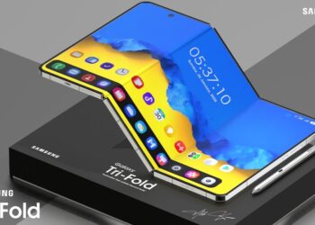 สมาร์ทโฟนจอพับ 3 ทบ รุ่นแรกของ Samsung จะมาพร้อมแบตเตอรี่ Silicon Carbon