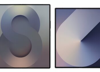 ชมภาพเรนเดอร์ Samsung Galaxy Z Fold7 เทียบขนาดกับ Galaxy Z Fold6