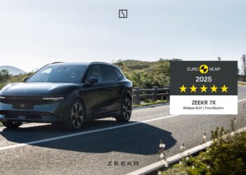 ZEEKR 7X คว้ามาตรฐานความปลอดภัยสูงสุดระดับ 5 ดาวจาก Euro NCAP ตอกย้ำวิสัยทัศน์ในการพัฒนายานยนต์ไฟฟ้าที่ปลอดภัย