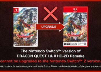 Dragon Quest I & II HD-2D Remake สำหรับ Nintendo Switch รุ่นแรก ไม่สามารถอัปเกรดบน Switch 2