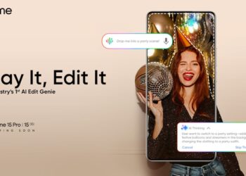 realme 15 Series จะมาพร้อม AI Edit Genie เครื่องมือแก้ไขภาพด้วยเสียง