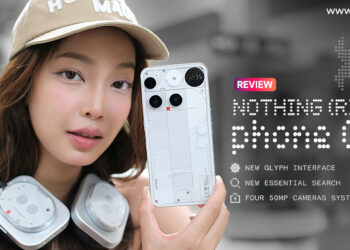 รีวิว Nothing Phone (3) ดีไซน์โปร่งใสไม่ซ้ำใคร มาพร้อมอินเทอร์เฟซใหม่ Glyph Matrix และปุ่ม Essential กล้อง 4 ตัว 50MP