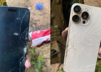 iPhone 16 Pro Max รับกระสุนแทนทหารไทย รอดชีวิตอย่างเหลือเชื่อ