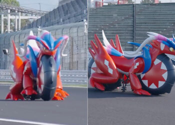 เป็นจริงแล้ว!! Honda สร้าง Koraidon โปเกมอนในตำนานจากเกม Pokémon Scarlet วิ่งได้จริงอีกด้วย (ชมคลิป)