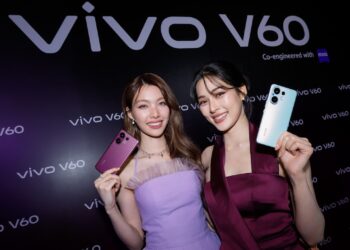 vivo เสิร์ฟช็อตโปรให้คนสวย เปิดตัว vivo V60 ยกระดับพอร์ตเทรตด้วยกล้องซูเปอร์เทเลโฟโต้ครั้งแรกบน V Series ในราคาเริ่มต้น 15,999 บาท