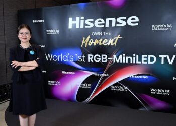 Hisense เปิดตัว Hisense UX Series ขนาด 100นิ้ว ทีวีเรือธงรุ่นแรกในไทยที่ใช้เทคโนโลยีจอภาพใหม่ล่าสุดของโลก RGB-MiniLED TV