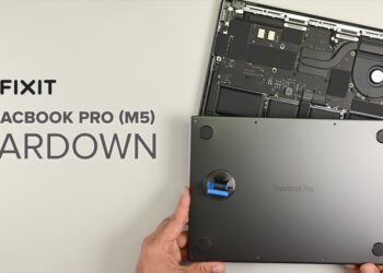 MacBook Pro ชิป M5 ถูกแกะเครื่องให้ชมแล้ว พบแบตเตอรี่ใหญ่ขึ้นเล็กน้อย