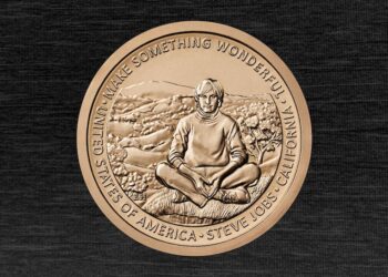 โรงกษาปณ์สหรัฐฯ สร้างเหรียญที่ระลึก ที่มี Steve Jobs อยู่บนเหรียญ วางจำหน่ายปี 2026