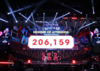 gamescom asia x Thailand Game Show สร้างปรากฏการณ์คนล้นหลาม ดันไทยขึ้นแท่นศูนย์กลางเกมระดับโลก ผู้เข้าร่วมงานทั้งหมด 206,159 คน จาก 95 ประเทศ