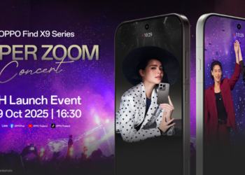 OPPO เตรียมเสิร์ฟประสบการณ์ซูมดีทุกคอนเสิร์ต ด้วย OPPO Find X9 Series พร้อมพาผู้ใช้งานสัมผัสประสบการณ์ซูมคอนเสิร์ตยกทัพมาแบบจัดเต็ม 