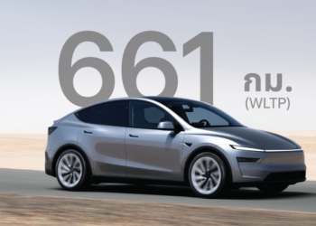 Tesla ประเทศไทยเปิดตัว Model 3 Standard ขับเคลื่อนล้อหลัง ผ่อนเริ่มต้นเพียง 9,999 บาทต่อเดือนและ Model Y ขับเคลื่อนล้อหลังรุ่น Long Range