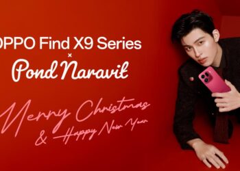 OPPO ชวนเก็บโมเมนต์พิเศษปีใหม่นี้ไปกับ OPPO Find X9 Series x Pond Naravit ฉลองสิ้นปีสุดอบอุ่นไปกับคุณธีร์ ‘ปอนด์ ณราวิชญ์’