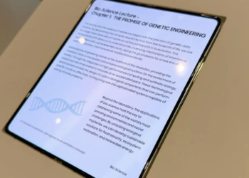 Samsung อวดโฉมจอพับได้ไร้รอยพับ คาดนำไปใช้กับ iPhone Fold เป็นรุ่นแรก