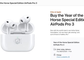 Apple วางจำหน่าย AirPods Pro 3 รุ่นพิเศษ Year of the Horse ต้อนรับปีม้า