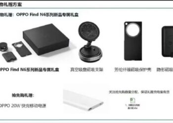 เผยของแถม OPPO Find N6 ในกล่อง Gift Box รวมอุปกรณ์เสริมแบบแม่เหล็กหลายชิ้น