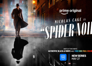Prime Video ปล่อยภาพแรกพร้อมทีเซอร์เป็นทางการ และเผยกำหนดสตรีม ซีรีส์ Spider-Noir ฉบับคนแสดงจริง นำแสดงโดย Nicolas Cage