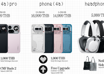 เปิดราคาไทย!! สมาร์ตโฟนจัดจ้านที่สุดแห่งยุค Nothing Phone (4a) Series และ Headphone (a) ชูดีไซน์และฟีเจอร์ทัชใจคนรุ่นใหม่ โปร่งใส–AI–กล้อง Zoom
