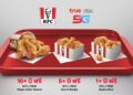 ทรู อัพความสุข จัดหนักแจกฟรี KFC กว่า 400,000 ชิ้น เตรียมแอปทรูให้พร้อม! ดีเดย์ กดรับสิทธิ์ 27 มี.ค. นี้
