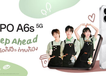 วางจำหน่ายแล้ววันนี้ OPPO A6s 5G สมาร์ตโฟนดีไซน์สวย หน้าจอกว้าง แบตฯใหญ่ 7,000 mAh กล้องคมชัด เริ่มต้นเพียง 9,999 บาท