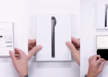 ชมคลิปแกะกล่อง iPhone Fold แต่คาดว่าน่าจะเป็นของปลอม