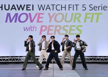 PERSES เสิร์ฟโชว์สุดเดือด พร้อมชวนแฟน ๆ MOVE YOUR FIT ไปด้วยกันกับ HUAWEI WATCH FIT 5 Series