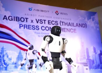 VST ECS (Thailand) จับมือ AGIBOT เปิดตัวความร่วมมือด้านหุ่นยนต์ฮิวแมนนอยด์ ขับเคลื่อนอนาคตผ่าน Embodied AI