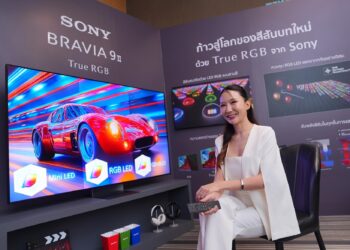 โซนี่ ไทยเปิดตัว BRAVIA 9 II ทีวีเรือธงรุ่นล่าสุด และ BRAVIA 7 II ซึ่งเป็นทีวี BRAVIA รุ่นแรกที่มาพร้อมเทคโนโลยี True RGB รวมถึง BRAVIA 3 II หน้าจอ 100 นิ้ว