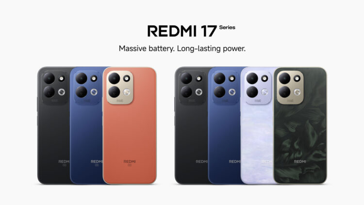 เปิดตัว REDMI 17 และ REDMI 17 5G มาพร้อมแบตเตอรี่ 7500mAh หน้าจอขนาดใหญ่ 6.9 นิ้ว และความทนทานที่ตอบโจทย์การใช้งานในทุกวันเริ่มต้นที่ 6,999 บาท