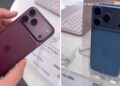 iPhone 18 Pro สีแดง Dark Cherry โผล่ในร้าค้าปลีก ของจริงหรือปลอม?