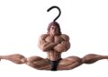 ไม้แขวนเสื้อ Yujiro Hanma จาก Baki the Grappler วางจำหน่ายผ่านตู้คีบตุ๊กตาในญี่ปุ่น